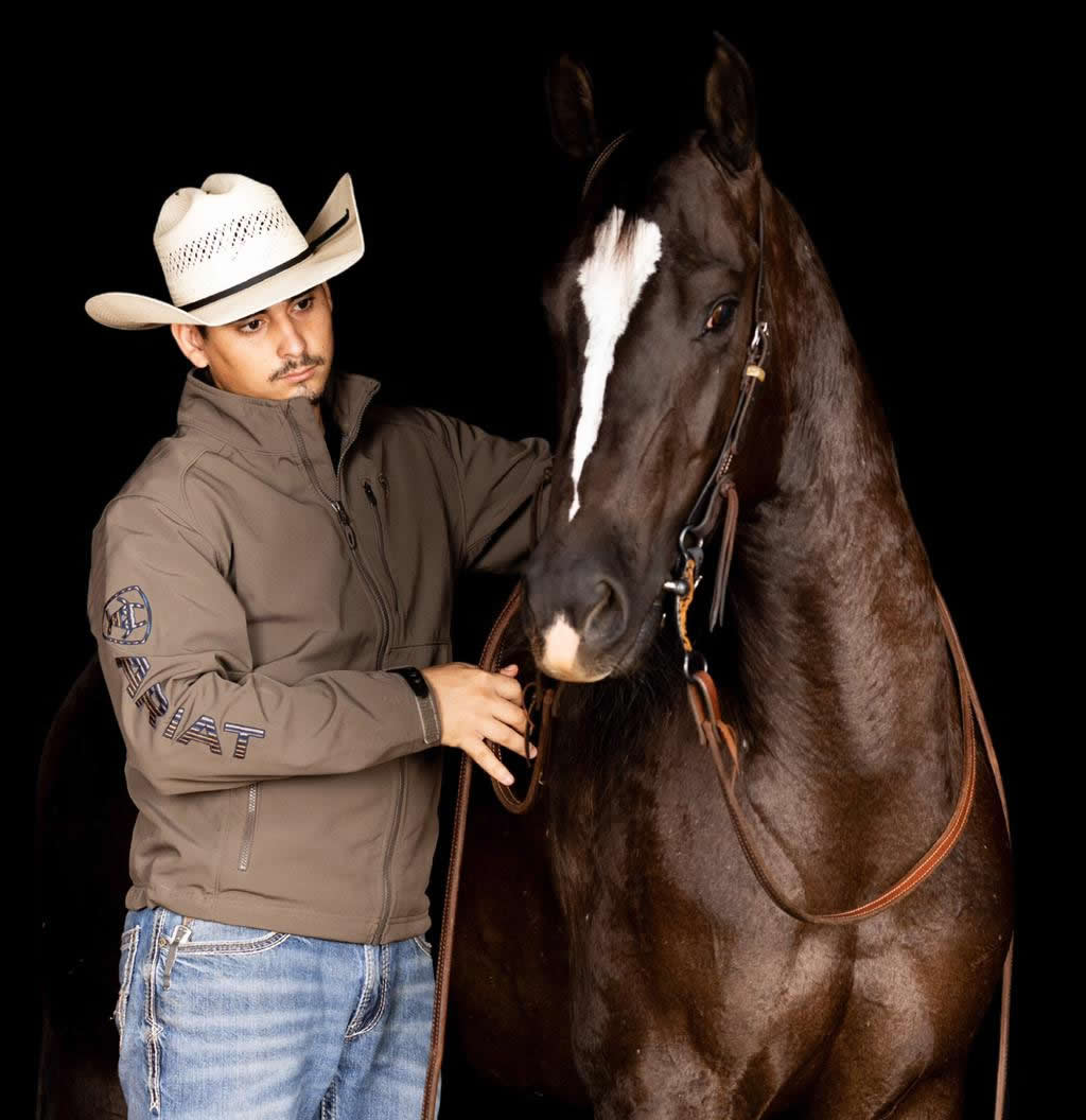 Heitor Campos e o Horsemanship na Formacao Academica - com cavalo quarto de milha