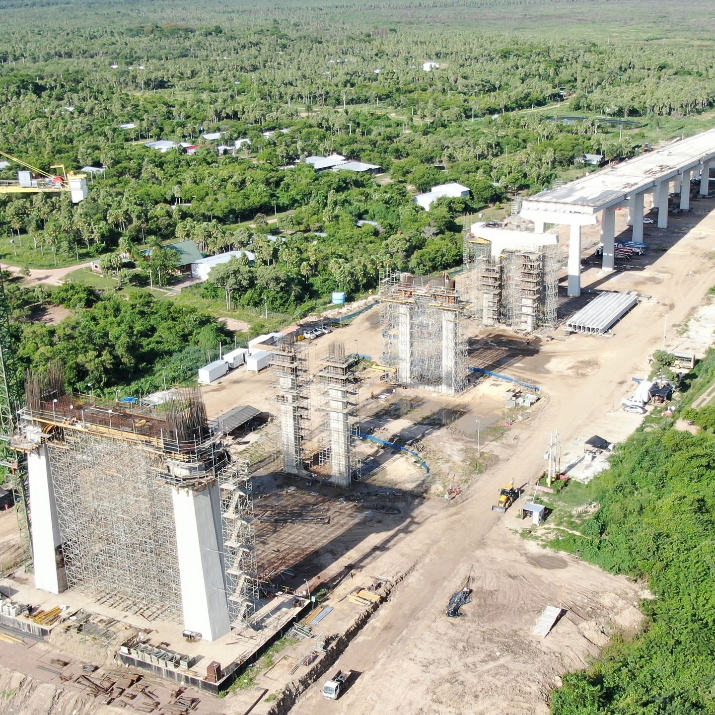 Obras da rota bioceânica que liga Brasil ao Pacífico segue avançando