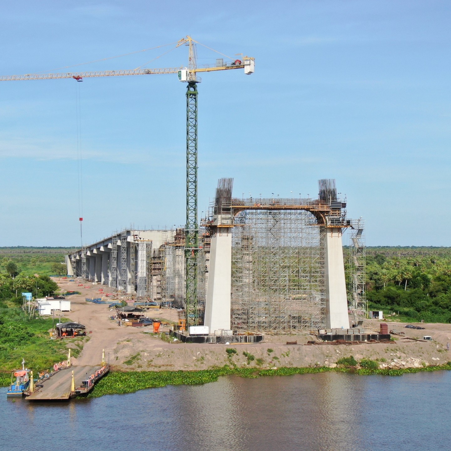 Obras da rota bioceânica que liga Brasil ao Pacífico segue avançando