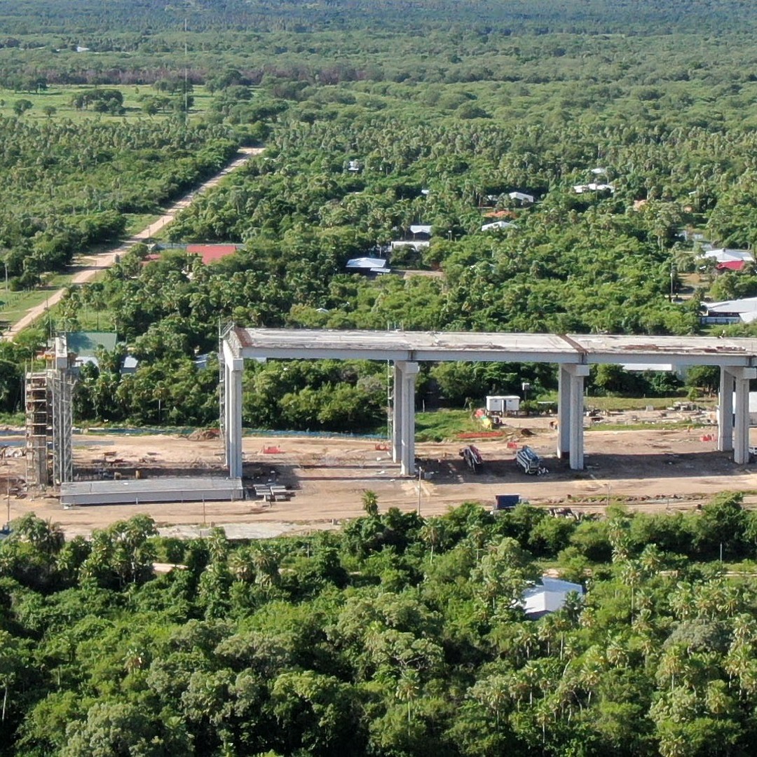 Obras da rota bioceânica que liga Brasil ao Pacífico segue avançando