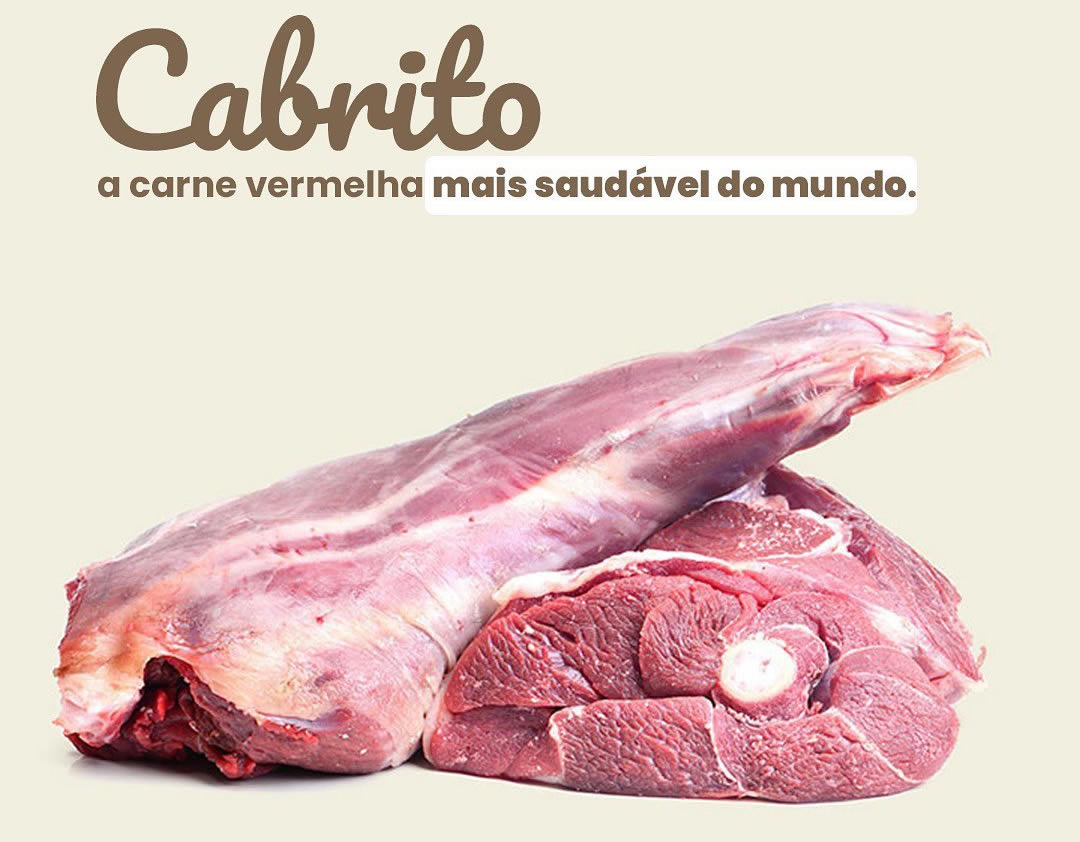 Carne de cabrito é a carne vermelha mais magra e a mais consumida no mundo