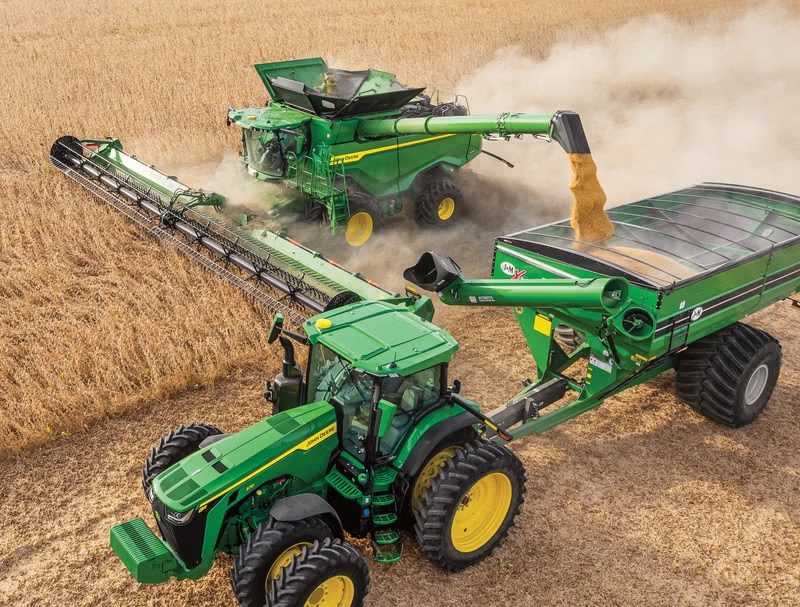 história de john deere