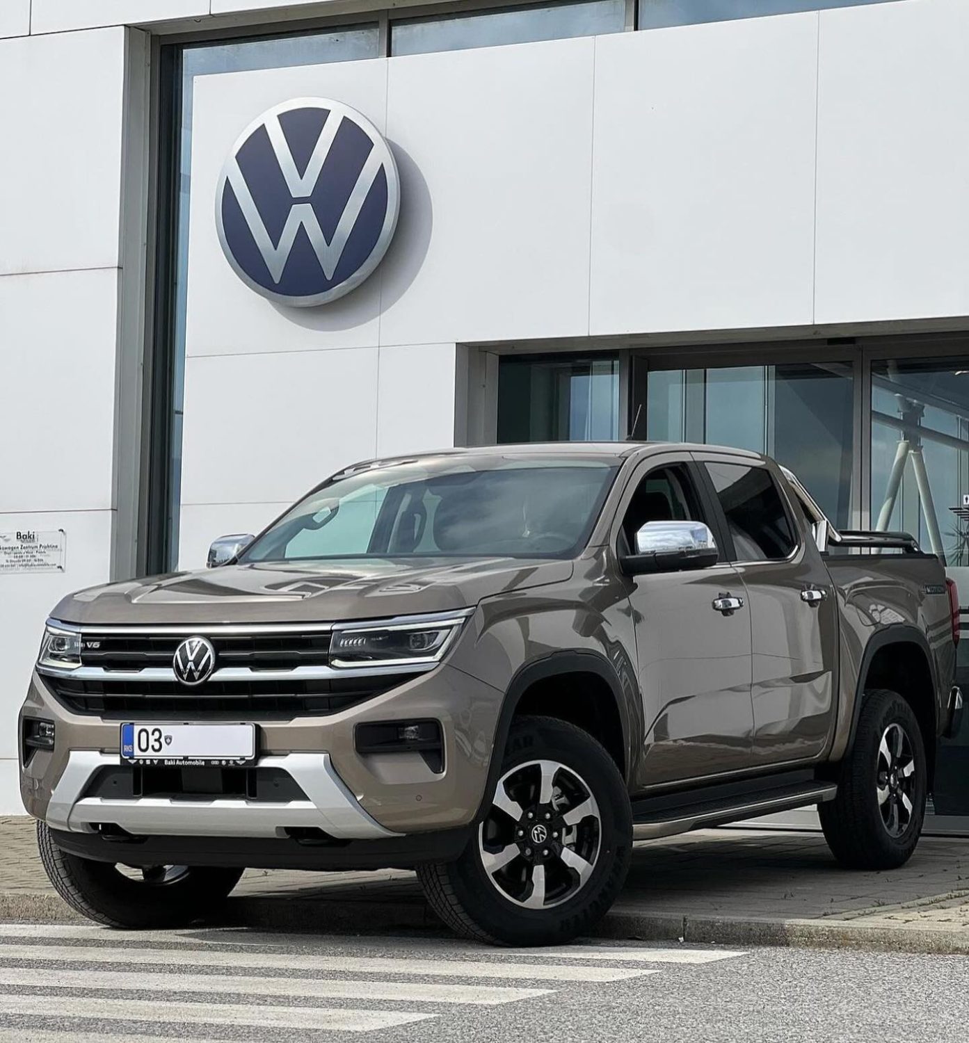 Amarok V6 vendida na europa - Baki Automobile