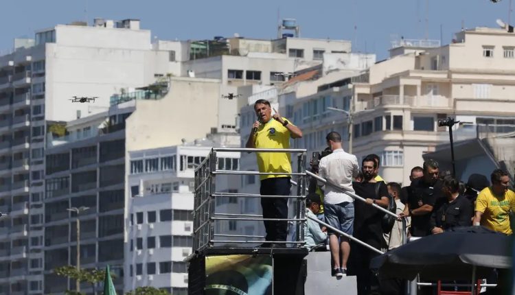 ato político no Rio de Janeiro