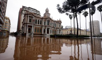 Veja o antes e depois das inundações no Rio Grande do Sul