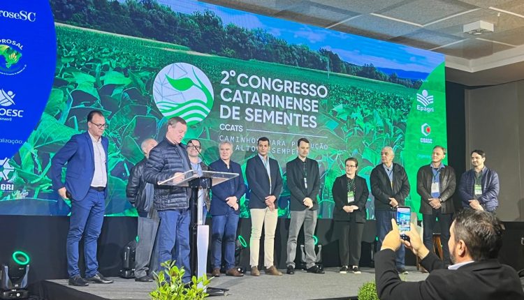 Congresso Catarinense de Sementes abordará as novidades na legislação e o futuro do setor sementeiro