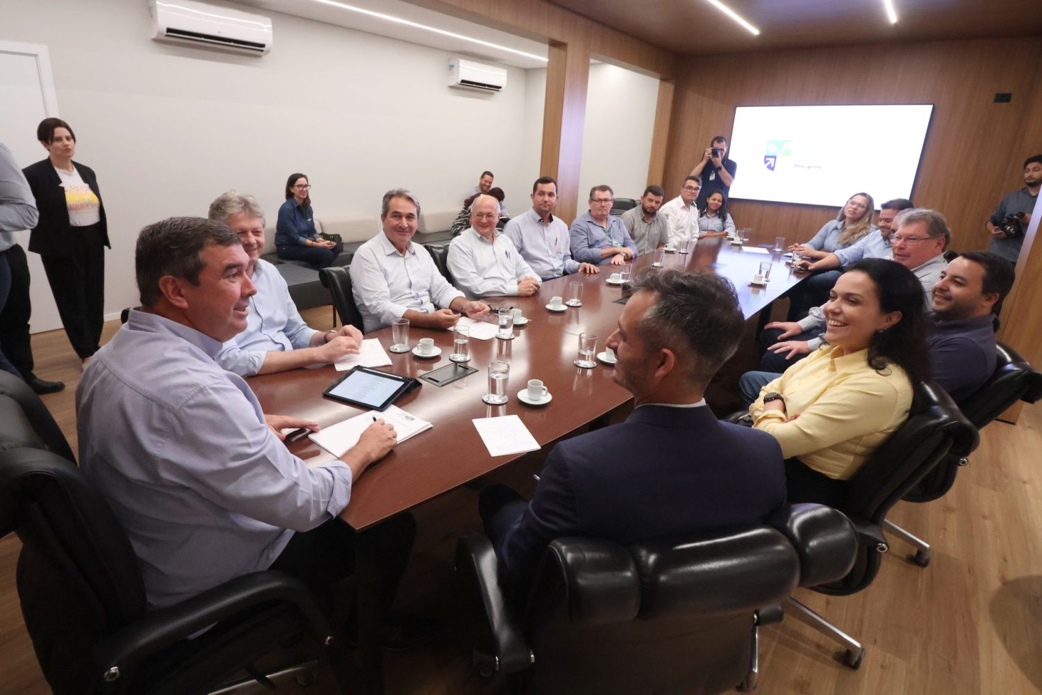 cutrale no mato grosso do sul - reuniao com governador