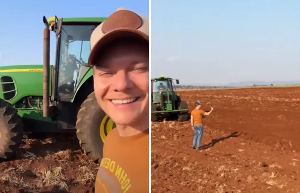 Michel Teló enfrenta desafios na fazenda devido à seca intensa: Saiba mais