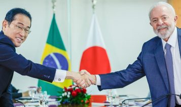 Carne do Brasil é mais barata e de alta qualidade, diz Lula a premiê do Japão