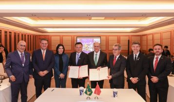 café para a china