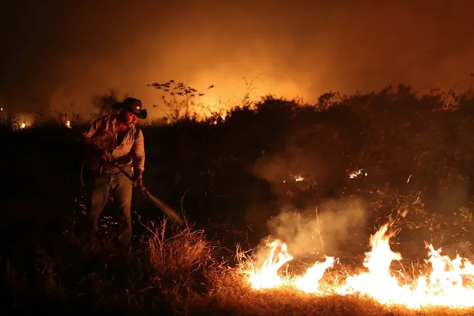 Incêndios no Pantanal se antecipam e surpreendem brigadas ainda em contratação