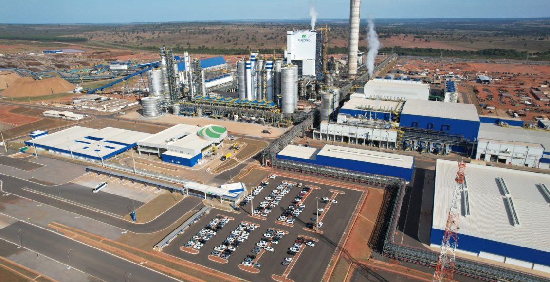 Suzano inicia operação da maior linha de produção de celulose do mundo