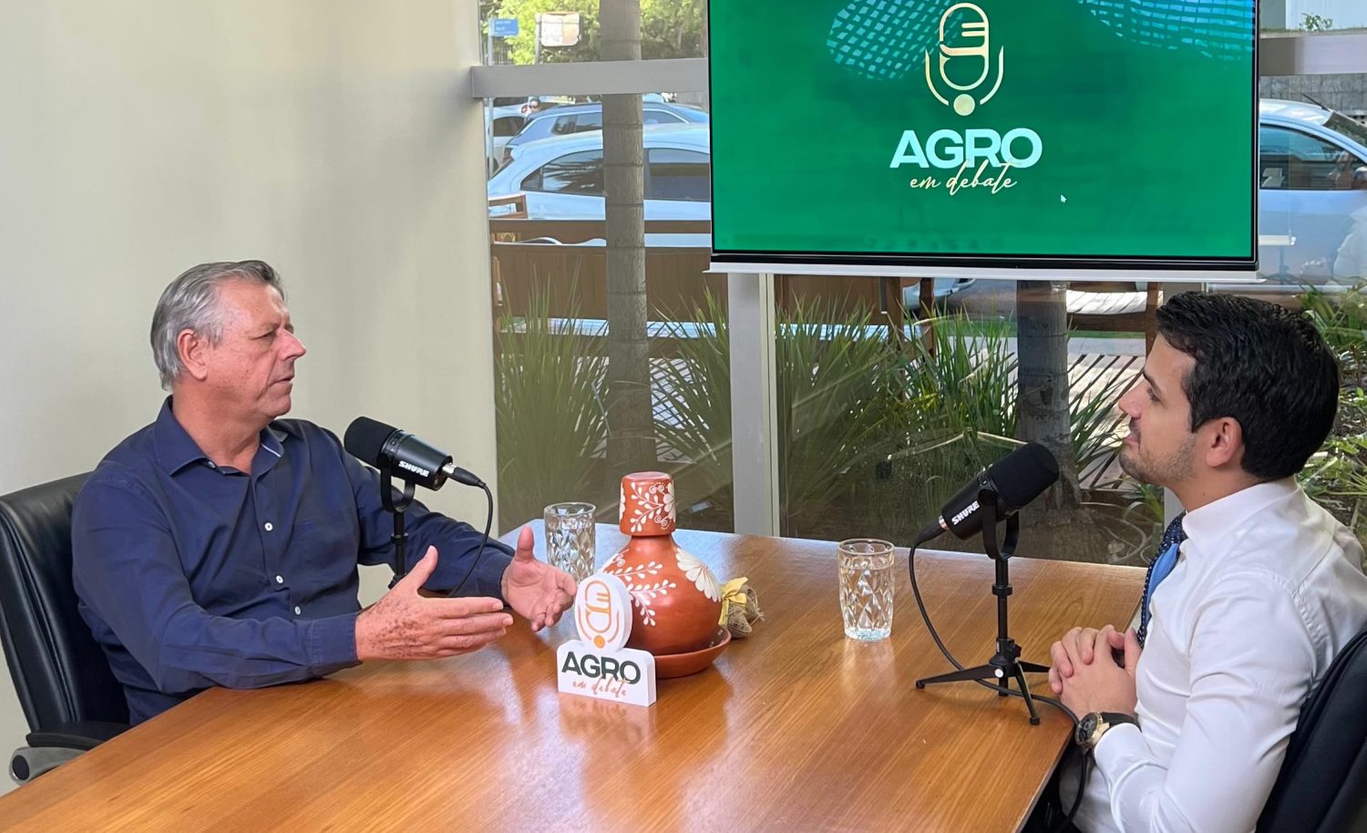 ex-presidente da Aprosoja Brasil - Bartolomeu Braz em entrevista para o podcast Agro em Debate