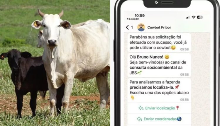 JBS lança 'Cowbot' para monitoramento socioambiental da pecuária