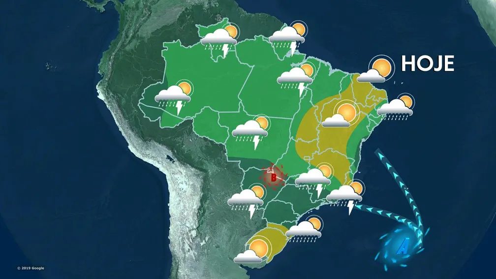 Como é feita a previsão do tempo