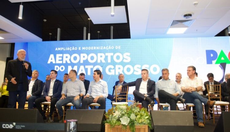 Ministro Fávaro participa da entrega de obras de modernização dos aeroportos mato-grossenses