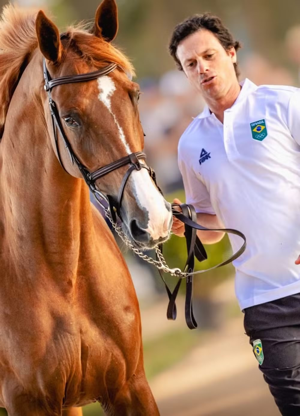 Pedro Veniss e sua montaria tambem foram desclassificados no individual