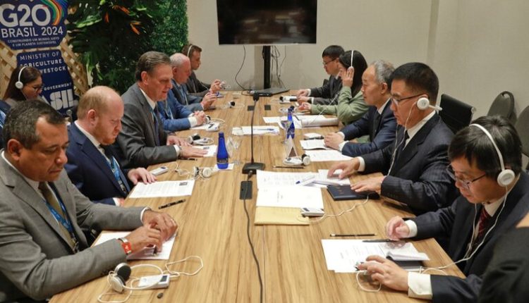 Em reunião bilateral, Brasil e China discutem sincronia na tecnologia agrícola