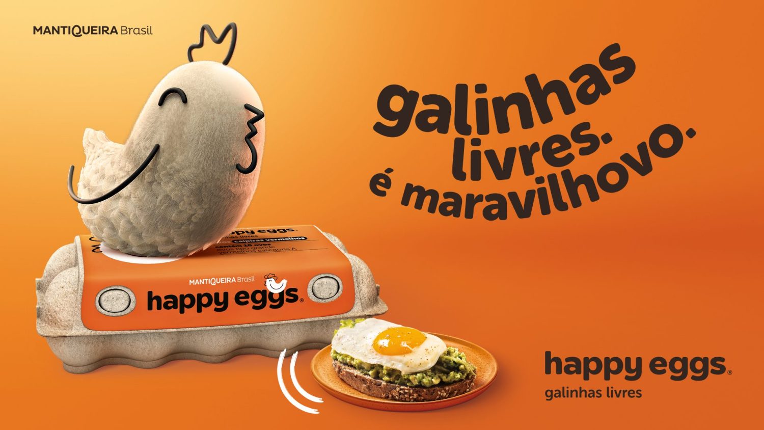 Mantiqueira Brasil celebra os resultados da campanha publicitária Happy Eggs