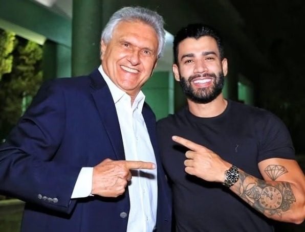 Gusttavo Lima na política? Cantor é cotado por Ronaldo Caiado para disputar o senado em 2026