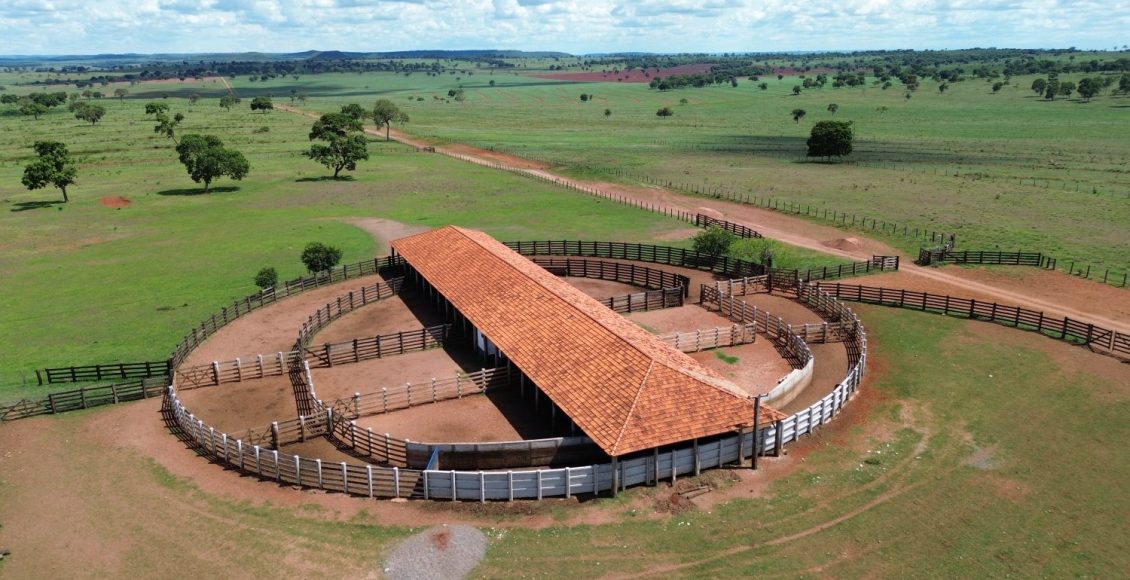 imagem aerea de curral redondo - fazenda grande - fotao