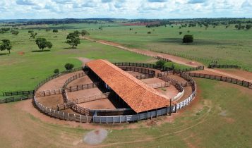 imagem aerea de curral redondo - fazenda grande - fotao