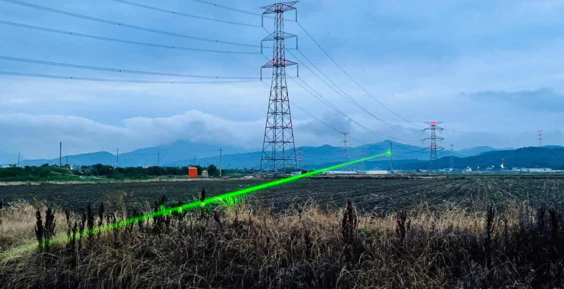 laser autonomo contra passaros em lavoura - coreia do sul