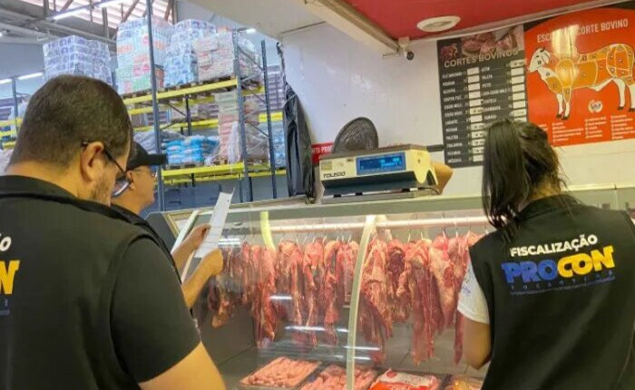 Procon Tocantins encontra variação de até 119% nos preços de cortes de carnes em Palmas