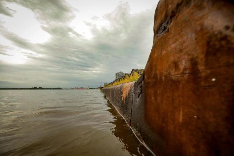 Chuva faz nível do Guaíba voltar a subir em Porto Alegre