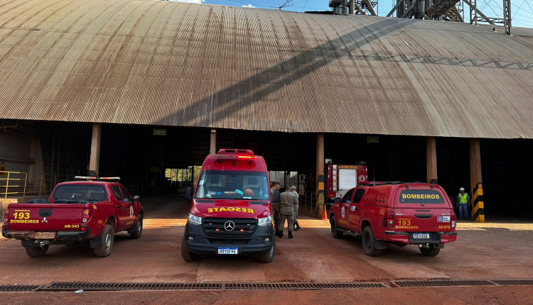 Armazém de grãos explode em Mato Grosso e duas pessoas ficam feridas