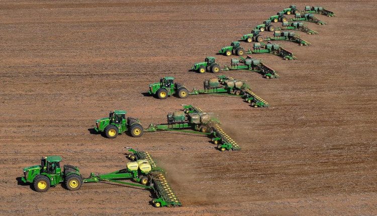 Plantio de Soja Safra 24/25, Grupo Ernest Milla Agrícola | Baixa Grande do Ribeiro, Piauí