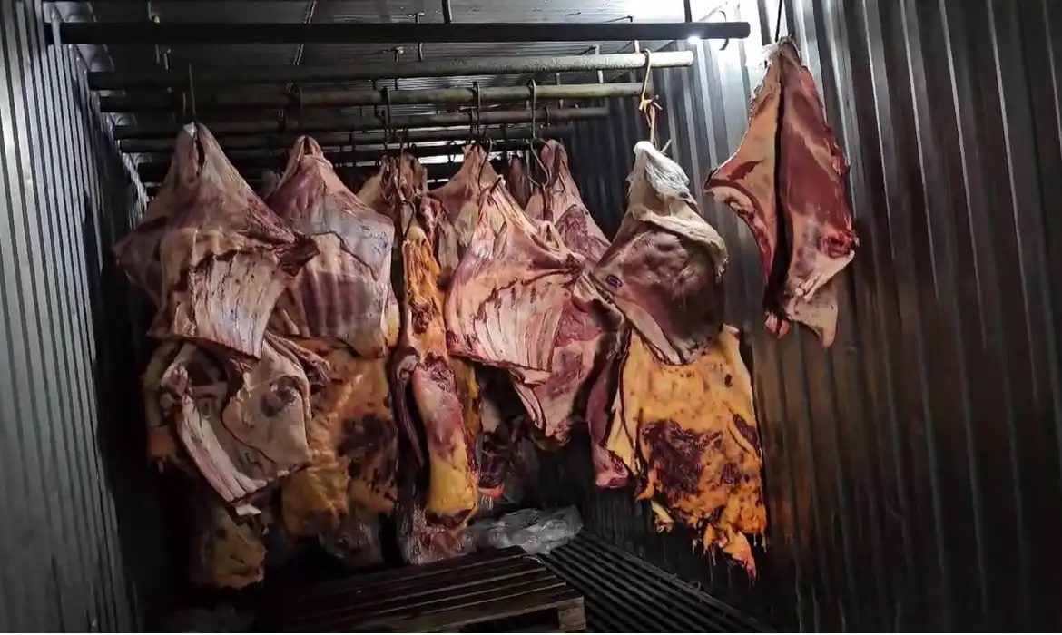 Polícia desmonta esquema de venda de carne imprópria para consumo humano