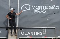 Atual Campeã Brasileira de Vaquejada, Dayane Pereira, na família Monte Sião Haras.