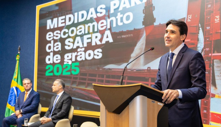 Governo Federal anuncia medidas para garantir o escoamento da safra de grãos 2025