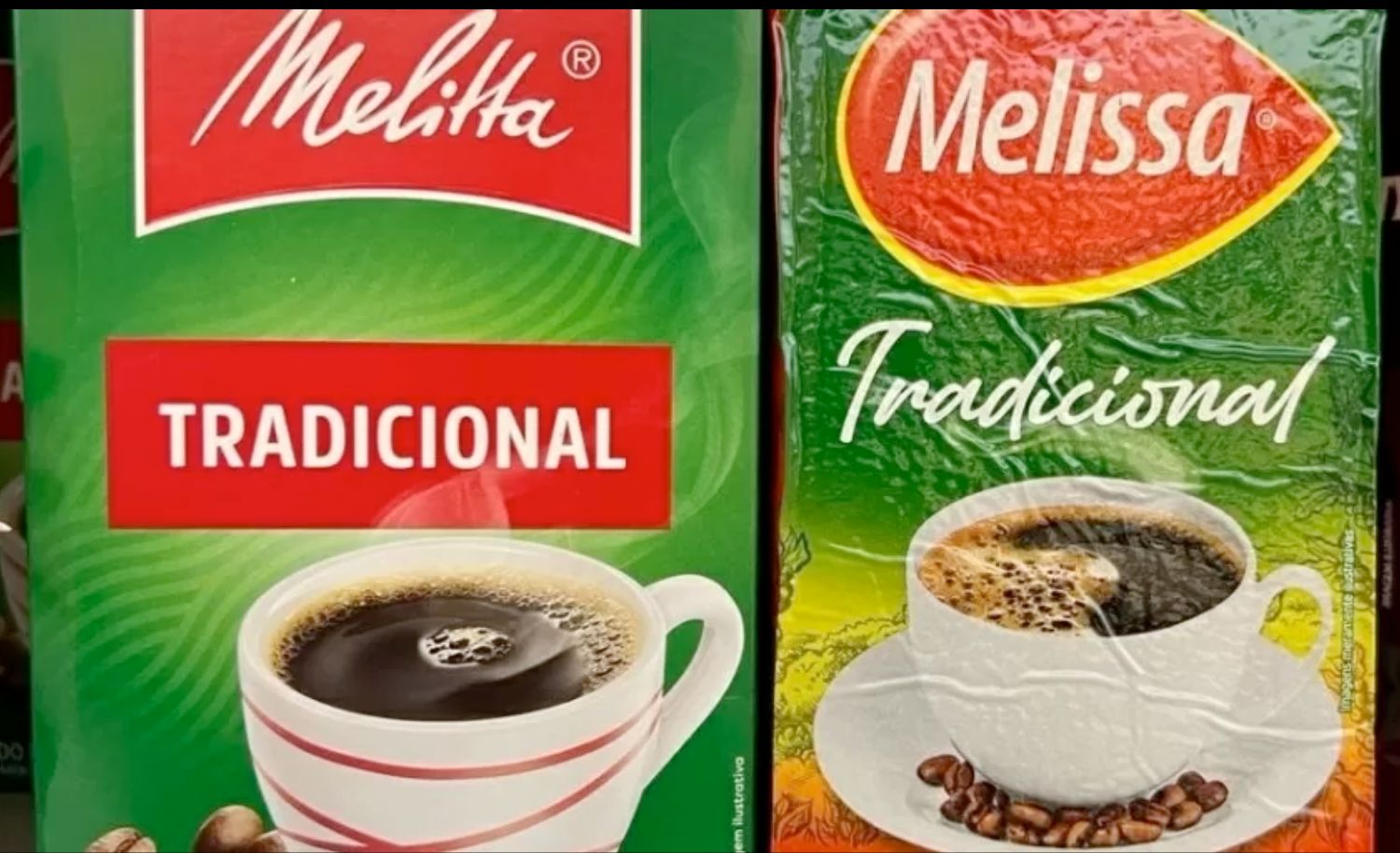 cafe tradicional e cafe fake