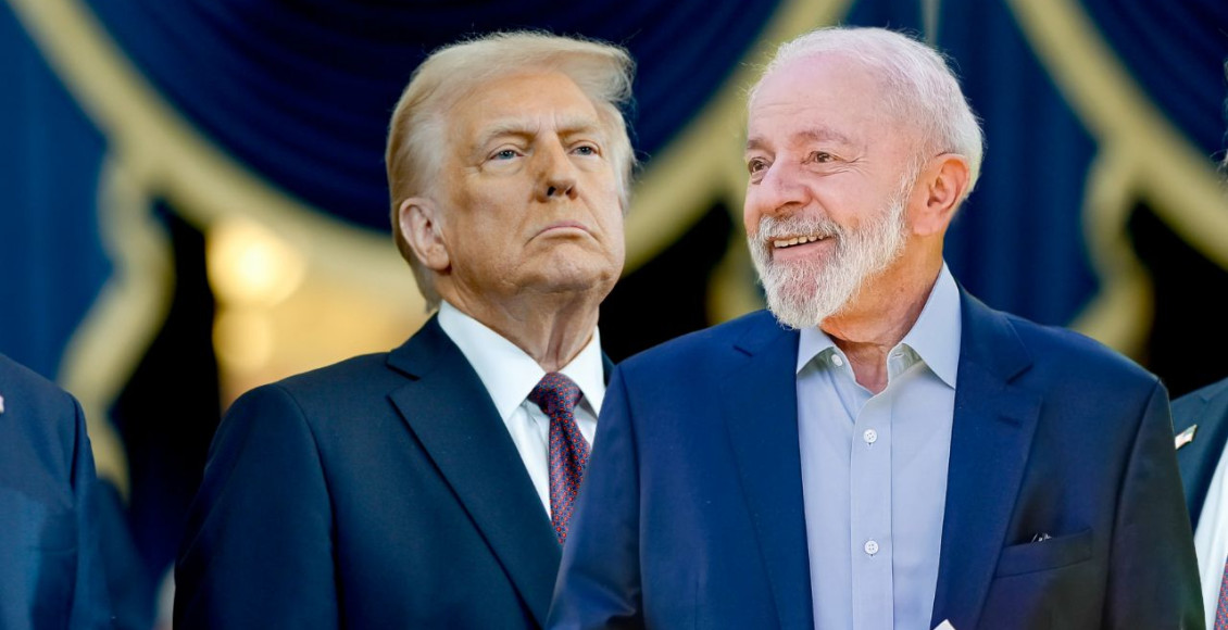 donald trump e lula na foto