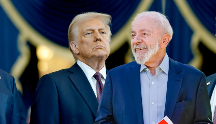 donald trump e lula na foto