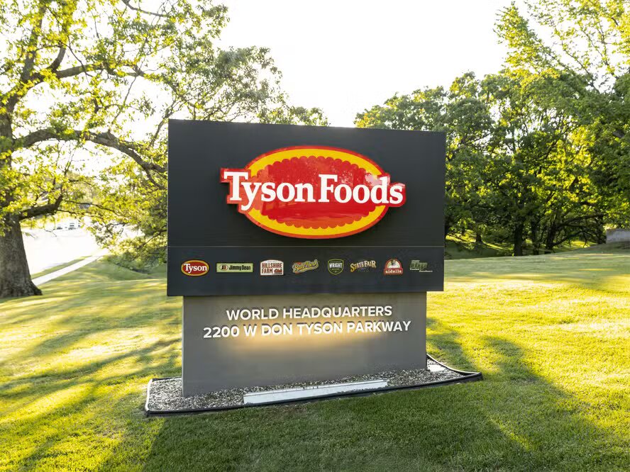 EUA: lucro da Tyson Foods sobe para US$ 359 mi no 1º trimestre fiscal de 2025