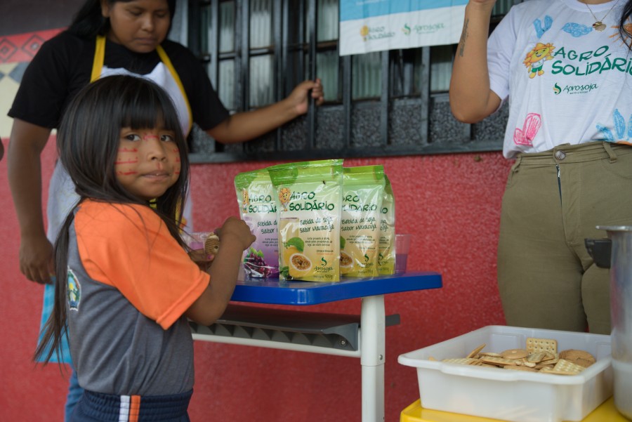 Aprosoja MT garante proteína de soja à aldeias indígenas e ajuda no combate a desnutrição em Mato Grosso