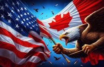 guerra comercial e de tarifas entre canada e estados unidos da america - eua