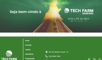 Tech Farm Show 2025 é oficialmente cancelado