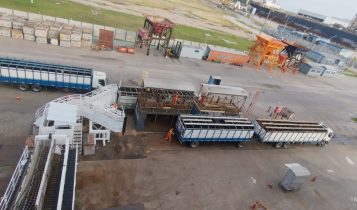 Sagres moderniza embarque de carga viva no Porto de Rio Grande com novo equipamento