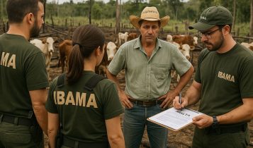 fazendeiro multa grave do ibama - desmatamento