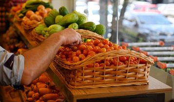 Produtos organicos em mercado - supermercado