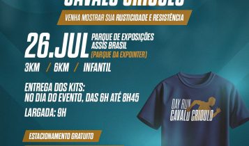 ABCCC realiza Day Run do Cavalo Crioulo, no parque Assis Brasil em Esteio