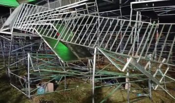 Tragédia: Desabamento de arquibancada em rodeio deixa 60 feridos