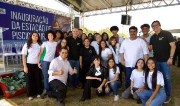 Produção local de peixes e alimentos saudáveis são fortalecidos com entrega de estação de piscicultura e horta tecnológica em MT
