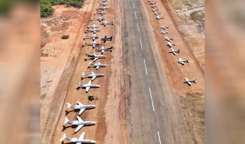Inauguração de confinamento reúne mais de 60 aeronaves no ‘coração do Agro’; vídeo