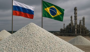Dependência de fertilizantes russos deixa Brasil vulnerável a novas taxações dos EUA
