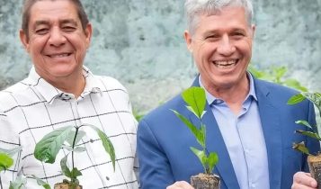 Zeca Pagodinho doa terreno de 8 mil metros para cultiva alimentos e ajudar comunidades carentes